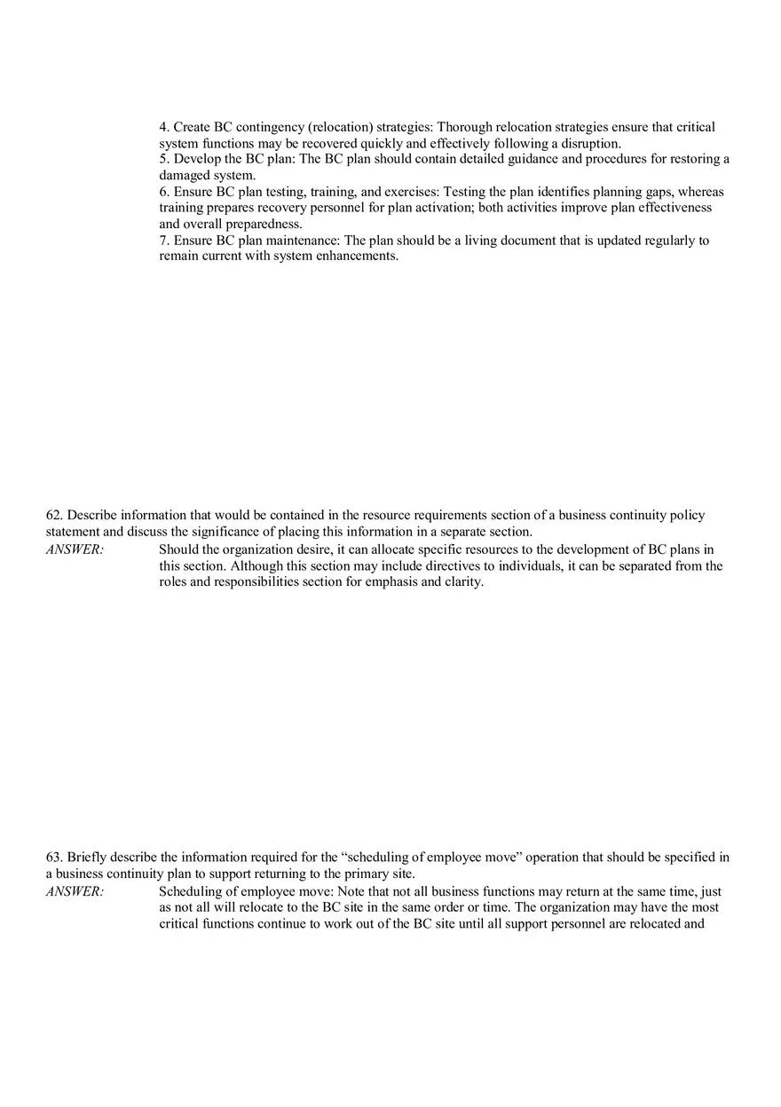 Business Continuity Answer Part 3 - Page 2