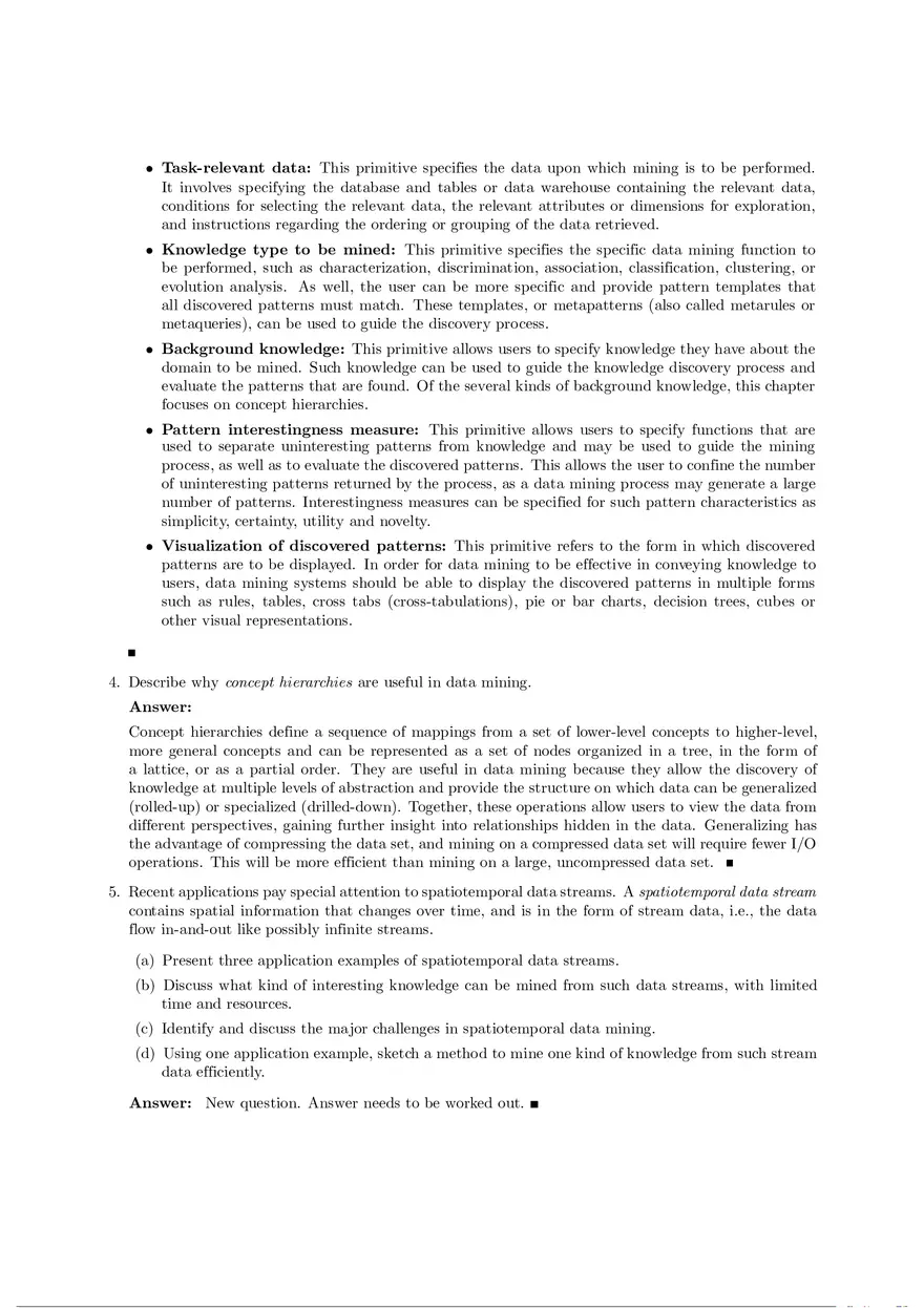 Solution Manual for Data Mining Chapter 1 - Page 7