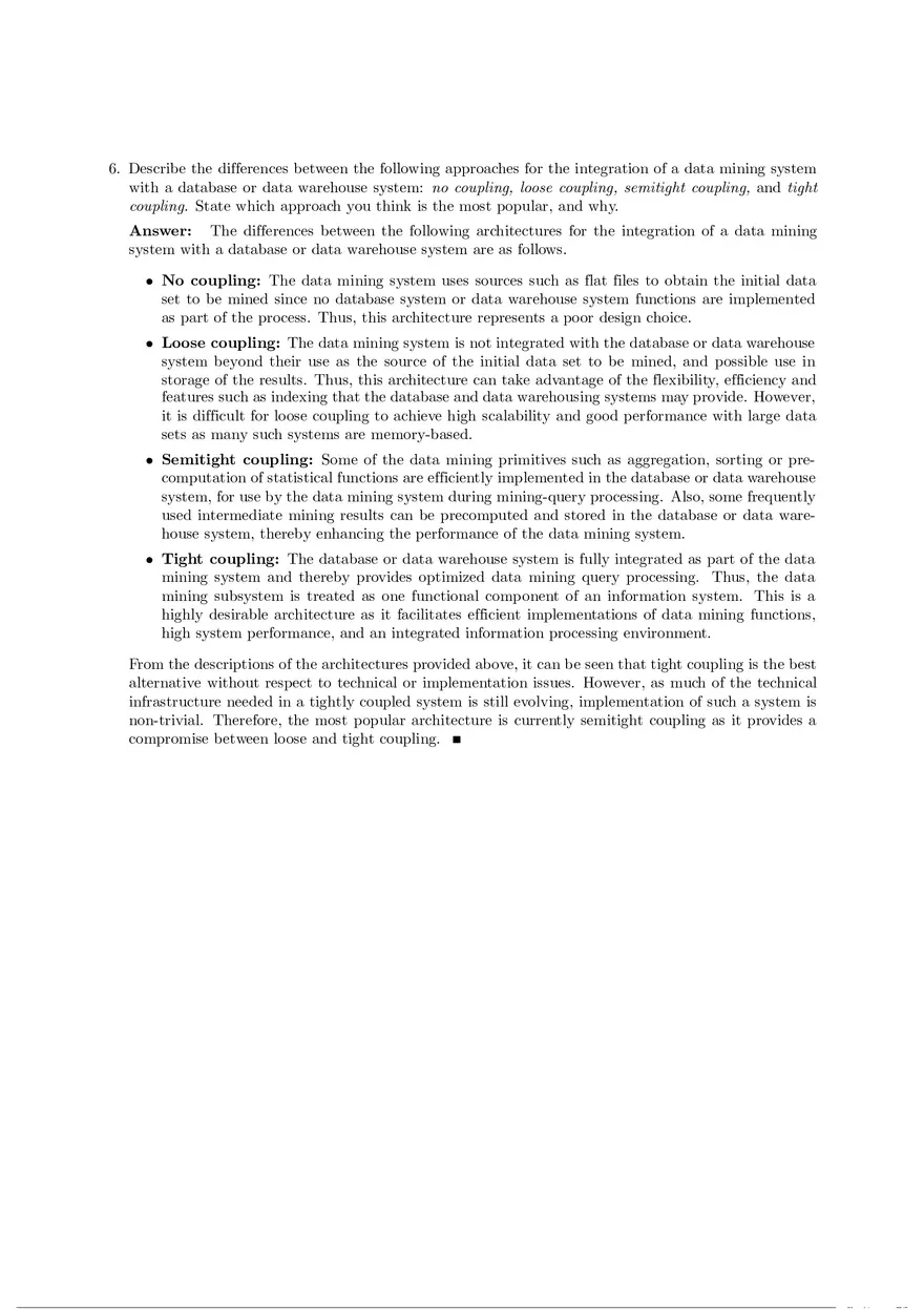 Solution Manual for Data Mining Chapter 1 - Page 8