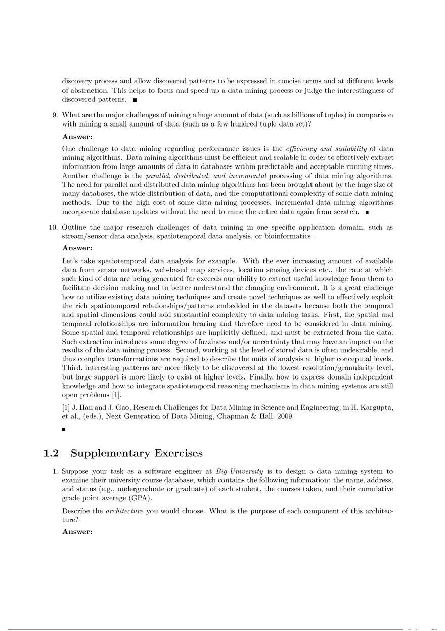 Solution Manual for Data Mining Chapter 1 - Page 5