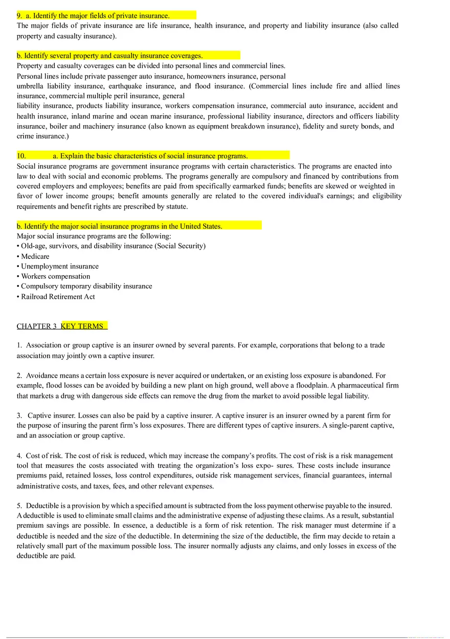 Insurance Quiz Study - Page 15