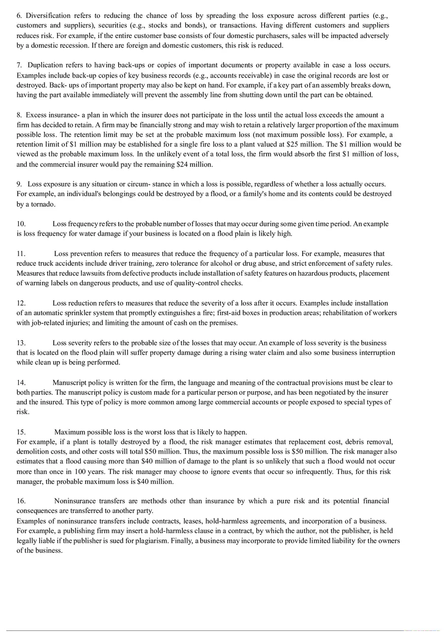 Insurance Quiz Study - Page 3