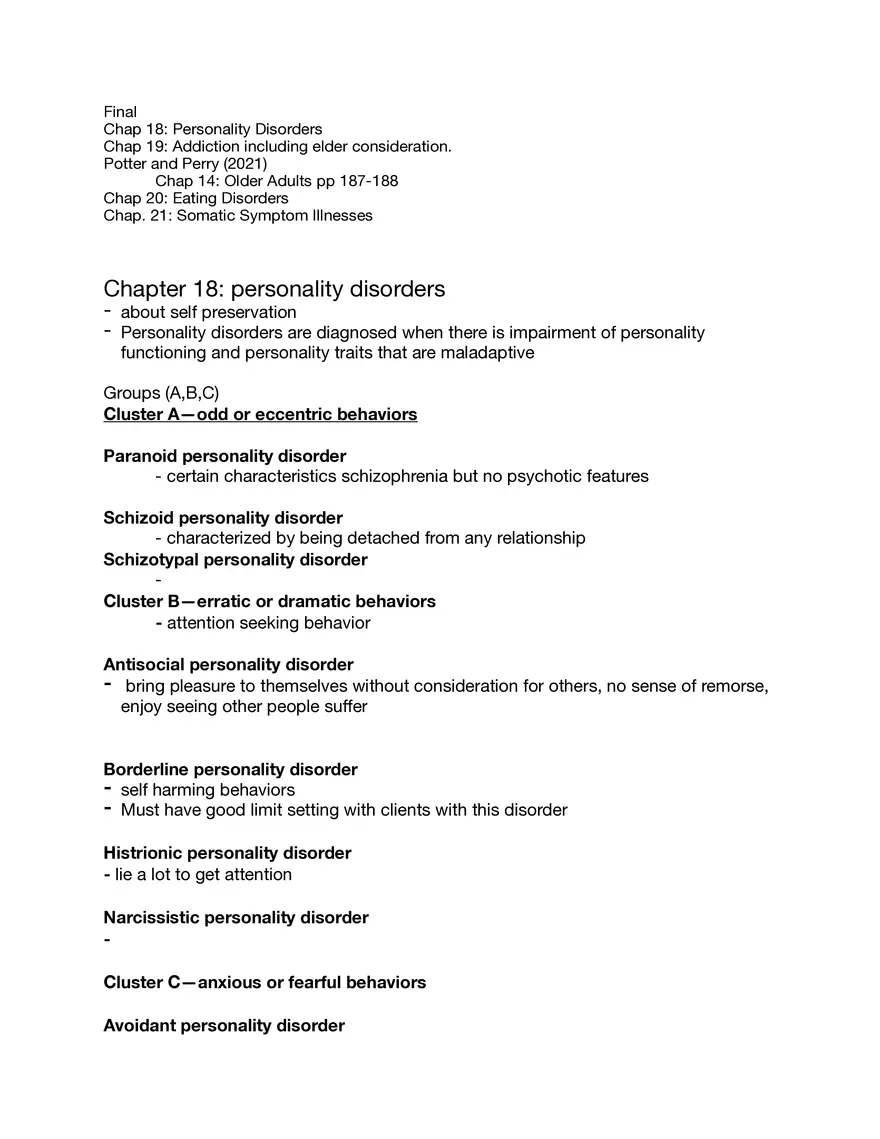 Final Notes: Chapter 18-21 - Page 1