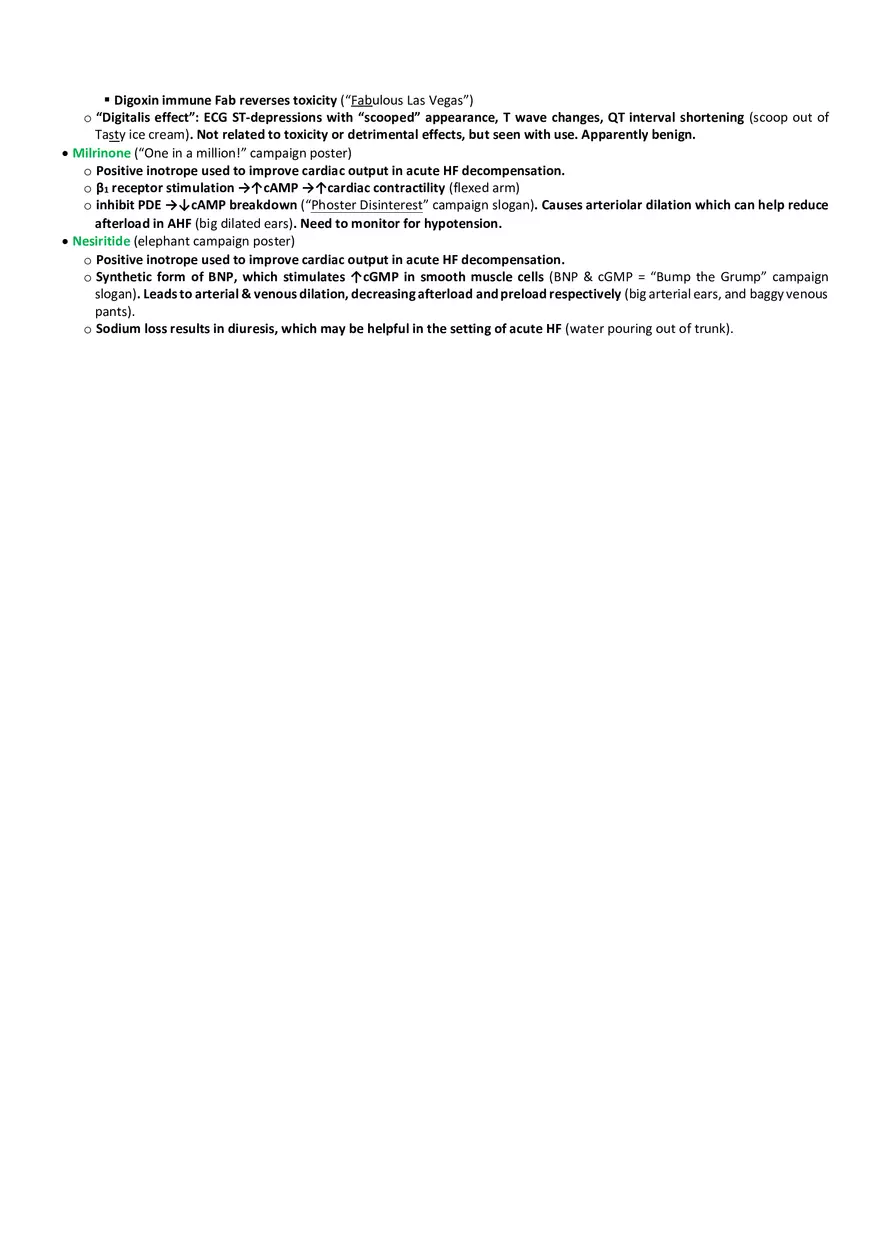 Circulatory (CV and Renal) - Page 2