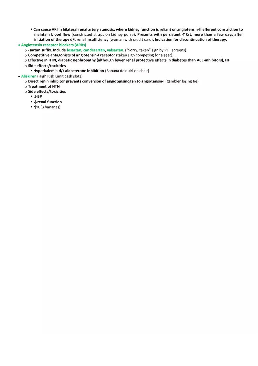 Circulatory (CV and Renal) - Page 4