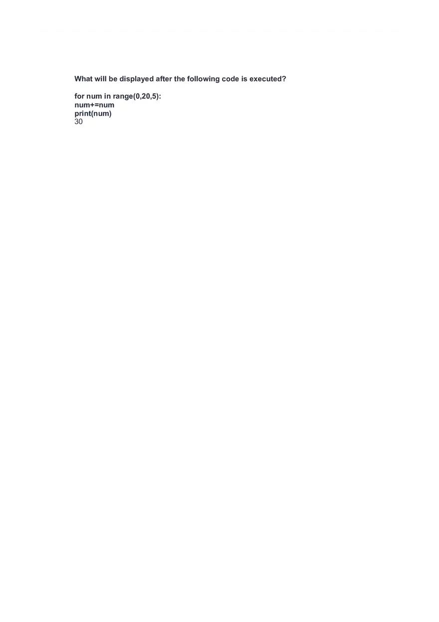 Python Notes 10 Answers - Page 7