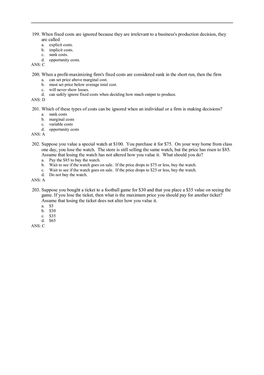 Chapter 14 Firms in Competitive Markets Answer Key Part 6 - Page 9