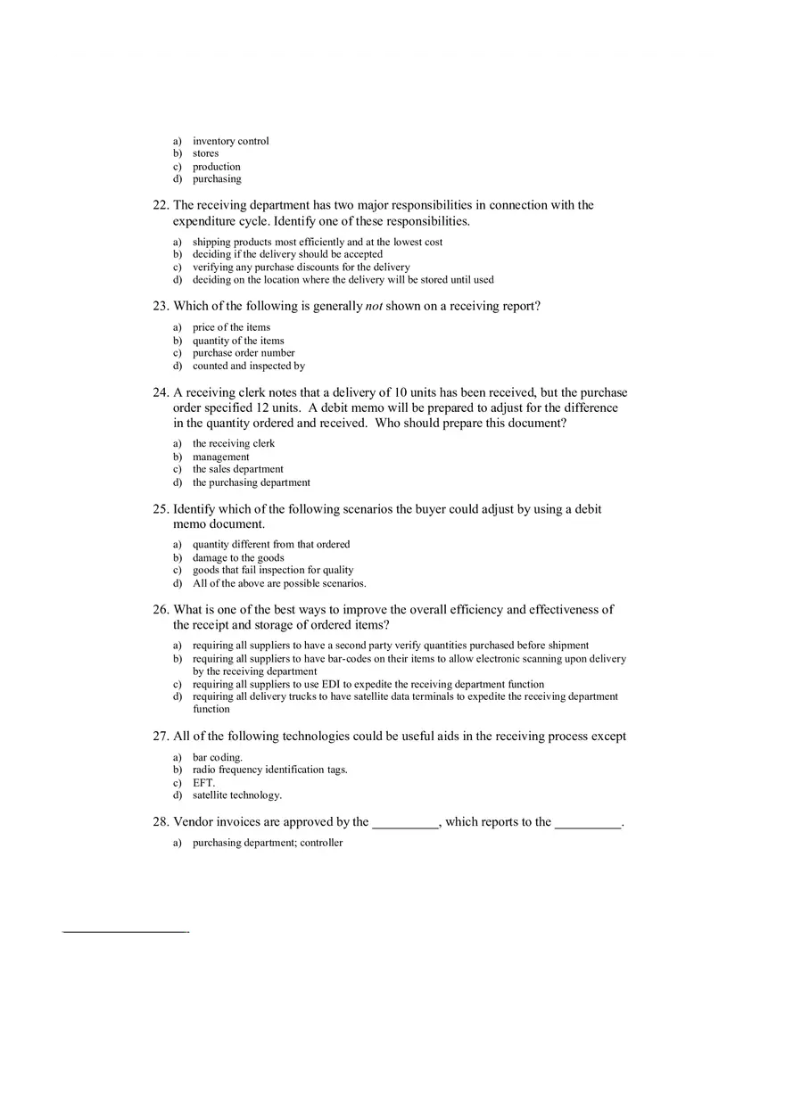 Accounting Information System Answer Key Chapter 11 - Page 11