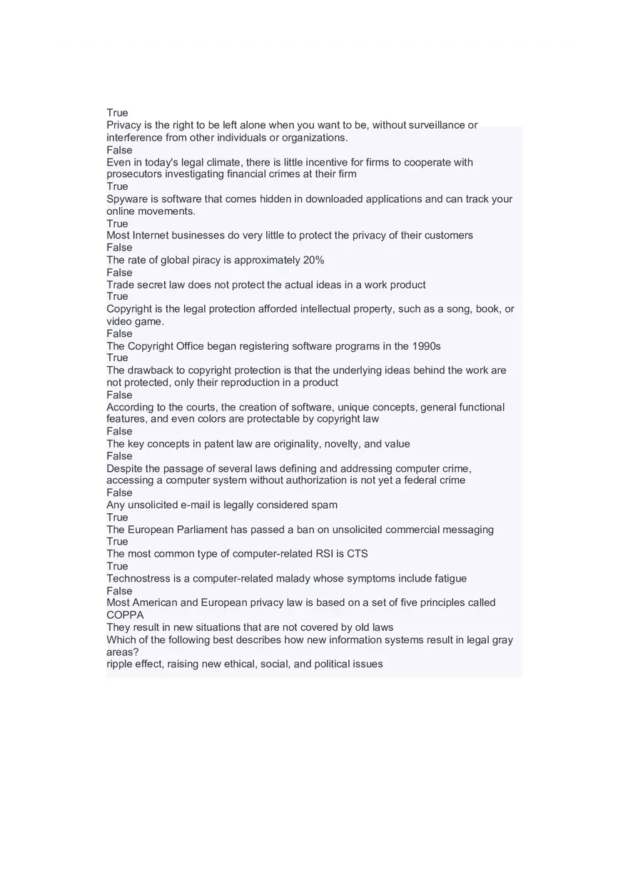 Introduction to Information Systems and Data Analytics Answers Part 2 - Page 9