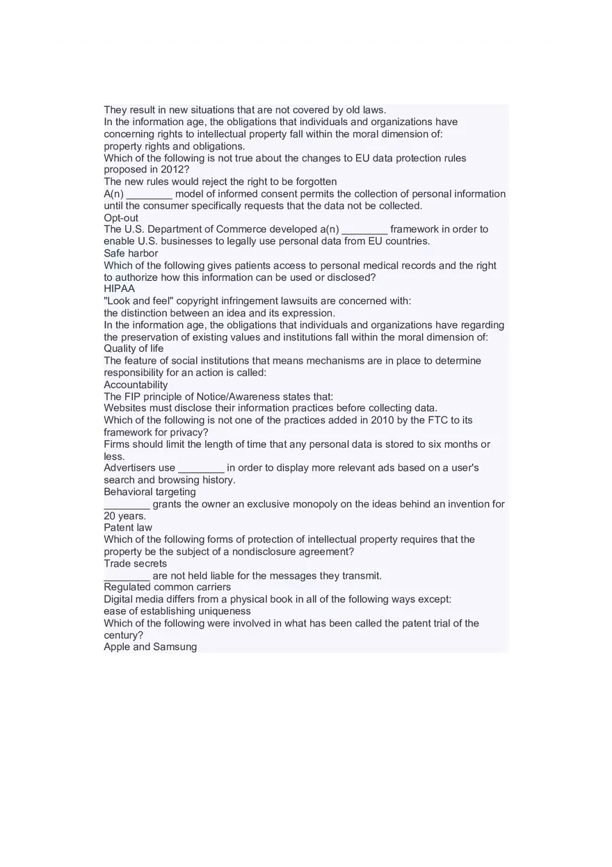 Introduction to Information Systems and Data Analytics Answers Part 2 - Page 5