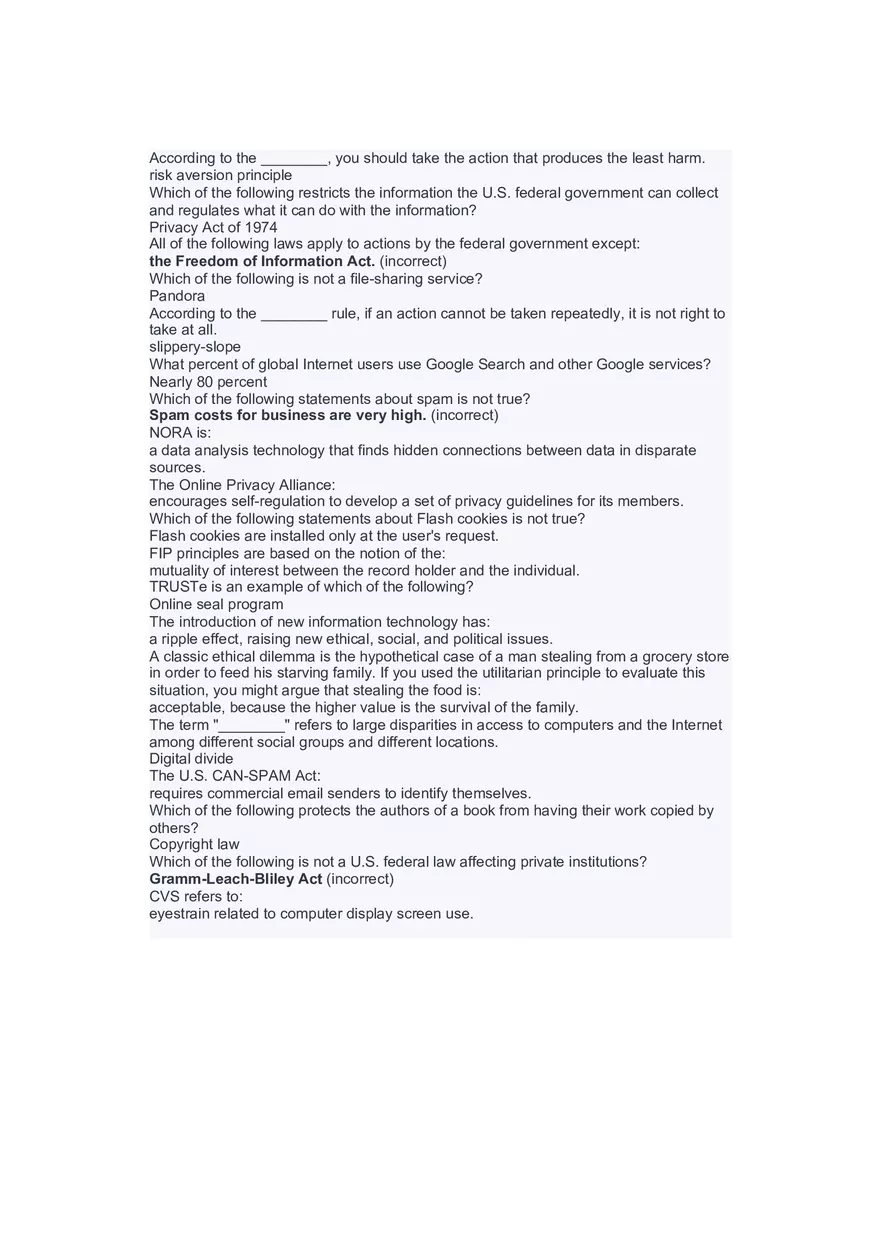 Introduction to Information Systems and Data Analytics Answers Part 2 - Page 6