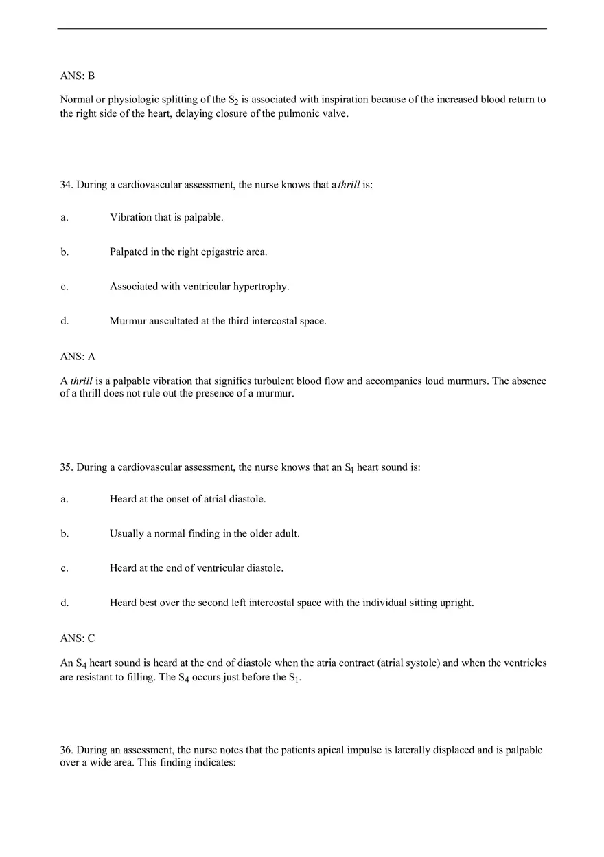 Chapter 20 Heart and Neck Vessels - Page 7