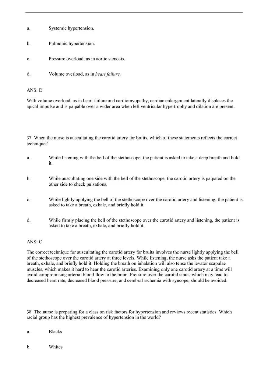 Chapter 20 Heart and Neck Vessels - Page 8