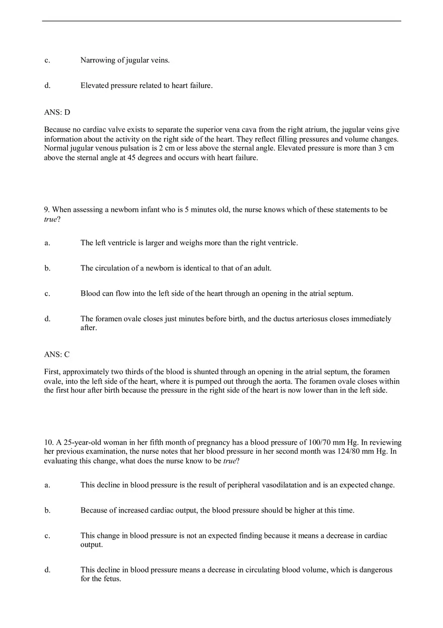 Chapter 20 Heart and Neck Vessels - Page 12