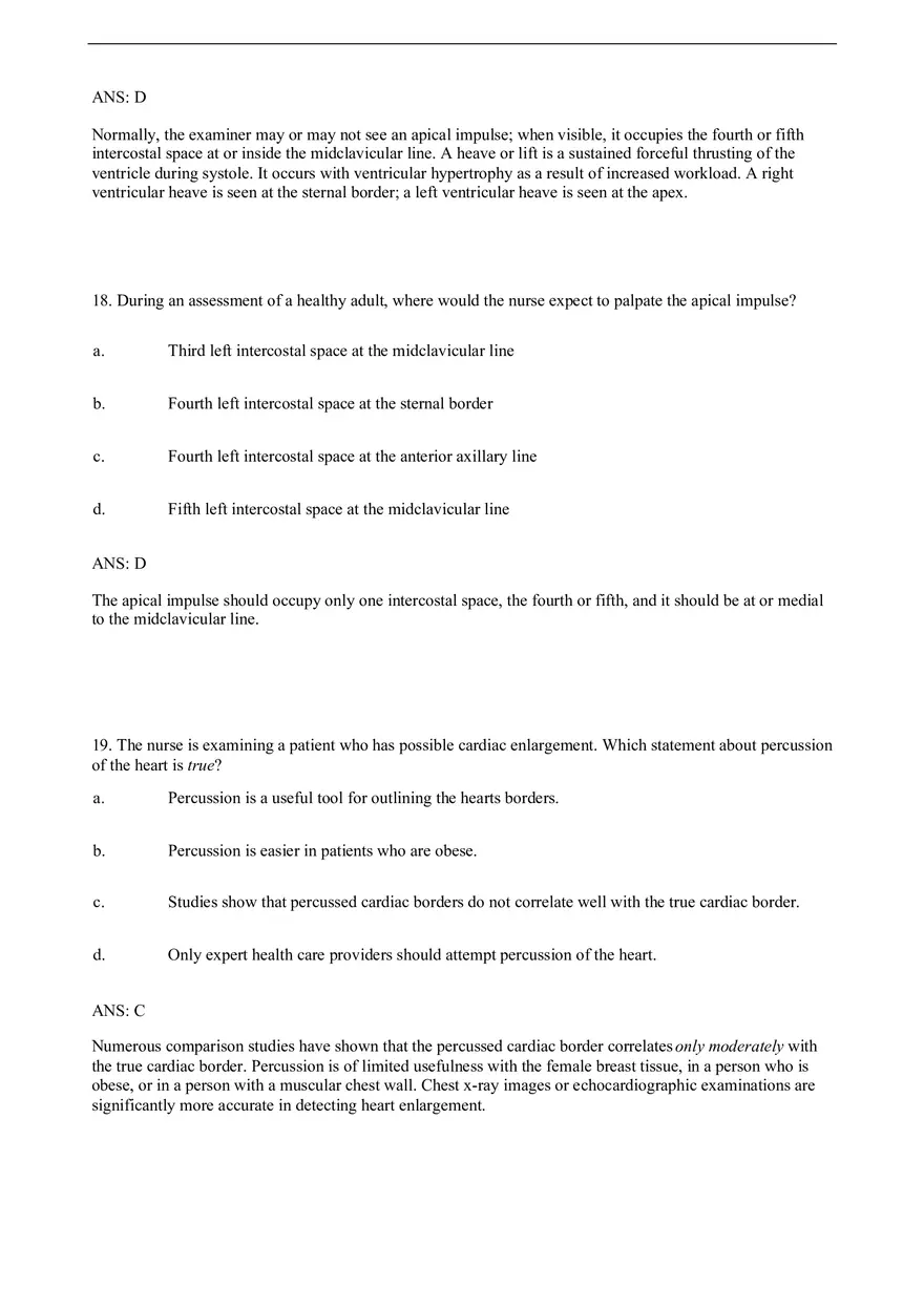 Chapter 20 Heart and Neck Vessels - Page 16