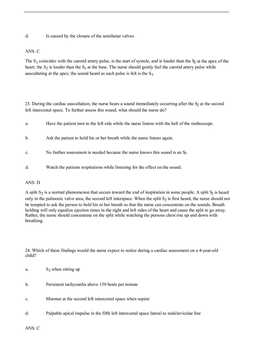 Chapter 20 Heart and Neck Vessels - Page 18