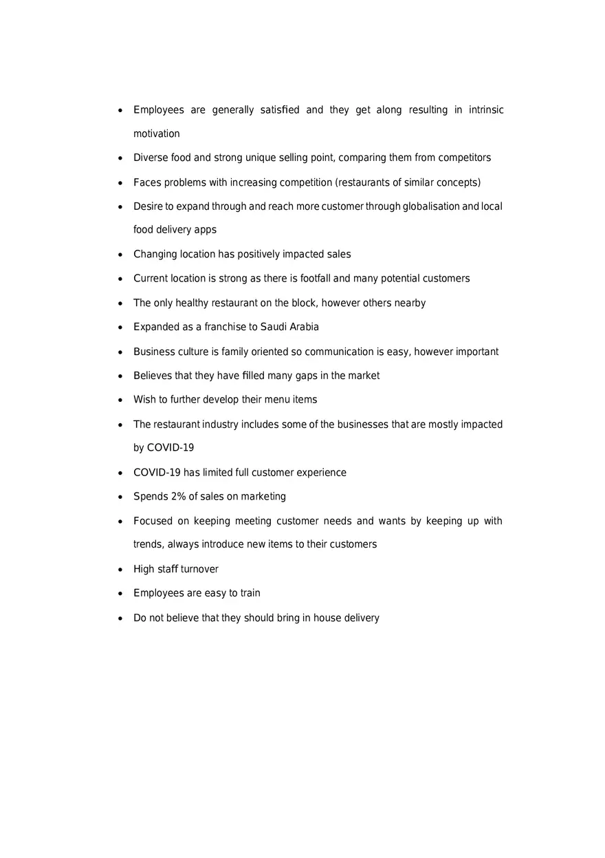 Marketing Strategies for Frais and Fresh Part 1 - Page 10