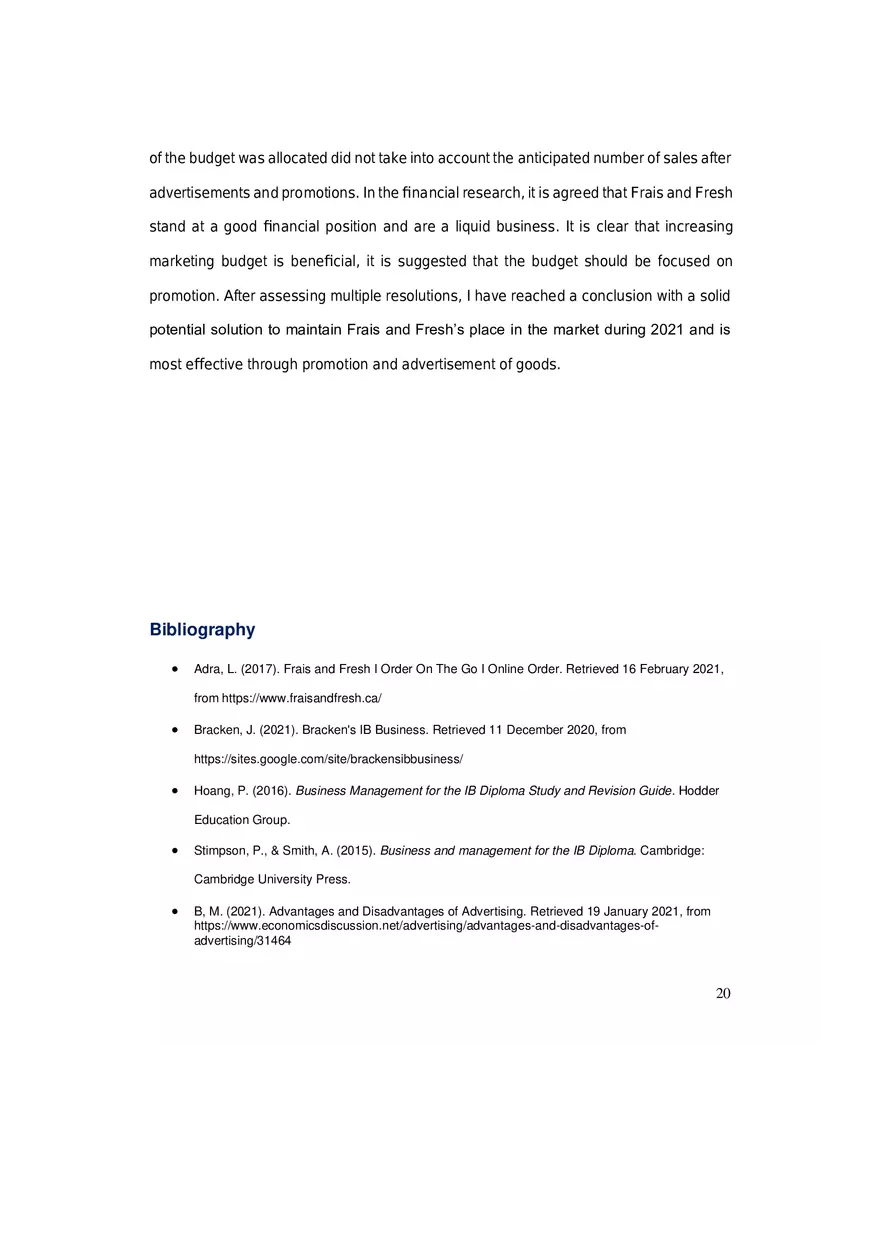 Marketing Strategies for Frais and Fresh Part 1 - Page 4