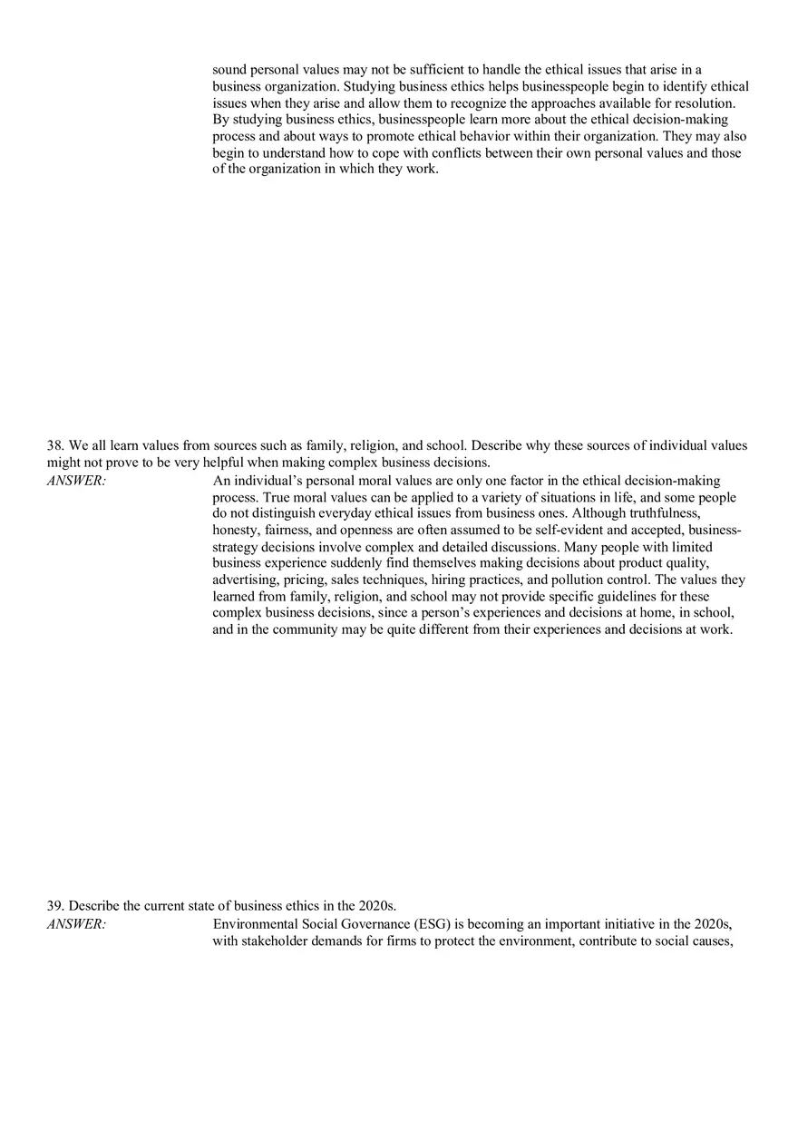 Chapter 01 The Importance of Business Ethics 2 - Page 7