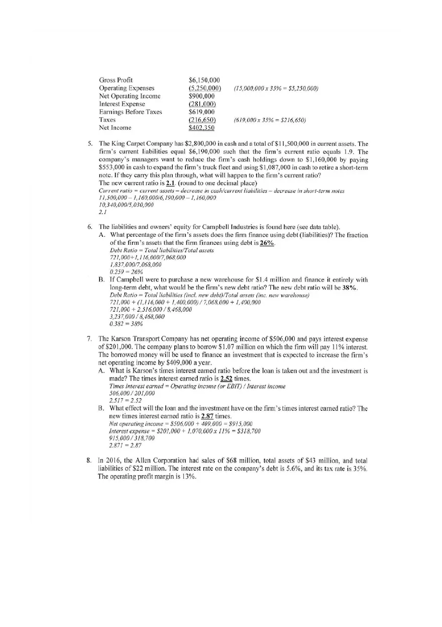 My Finance Lab Assignment - Page 2