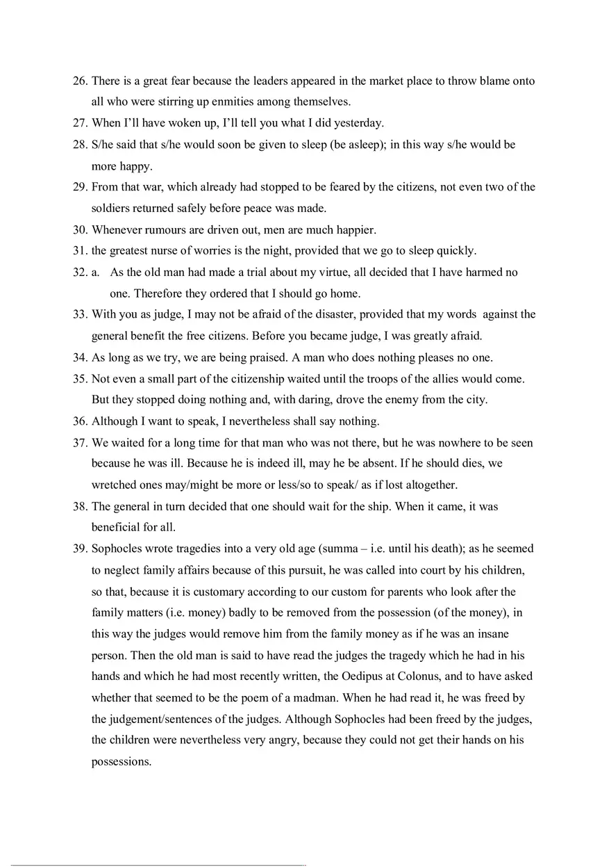 Answer Key for Latin. An Intensive Course Part 8 - Page 8