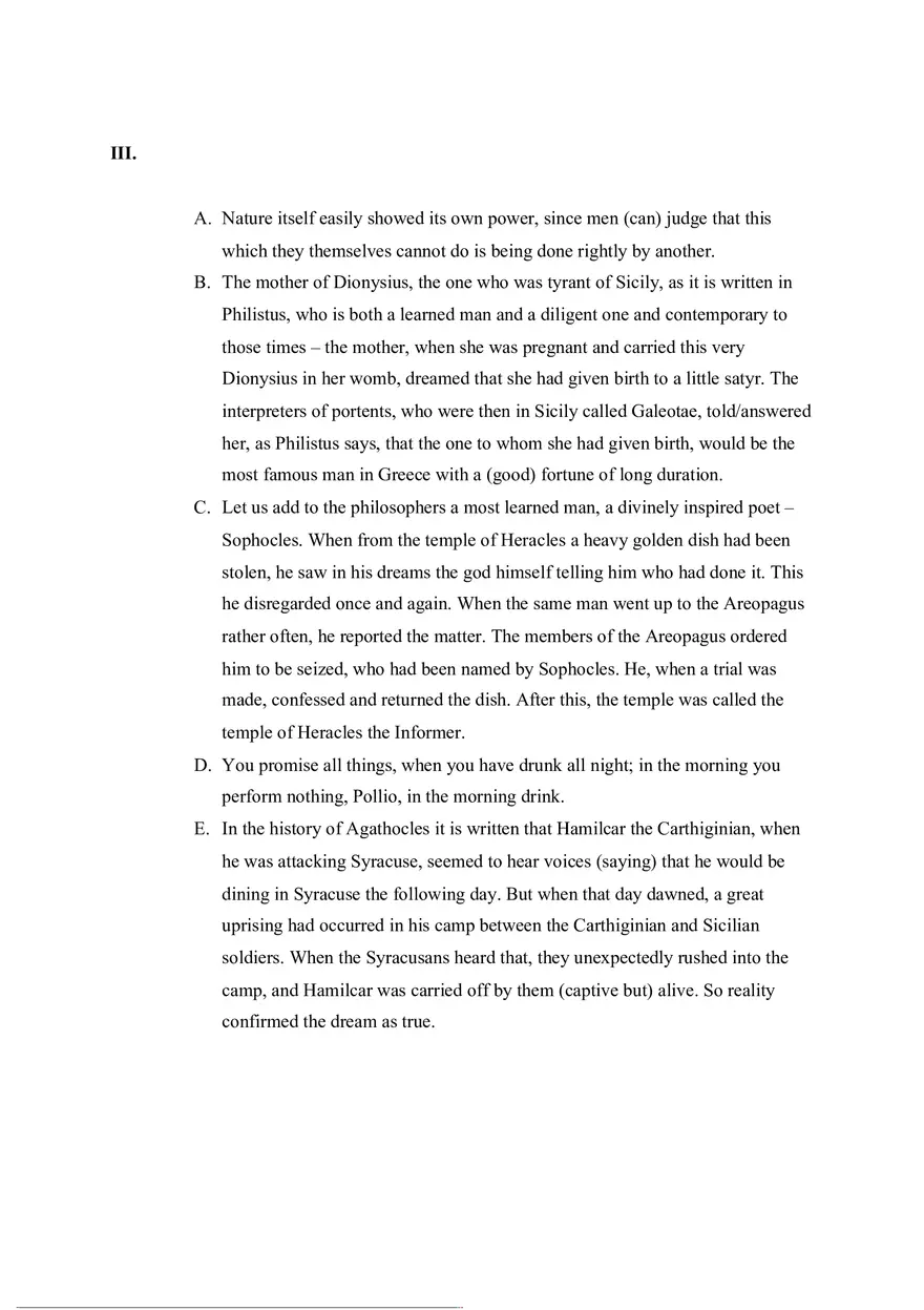 Answer Key for Latin. An Intensive Course Part 8 - Page 10