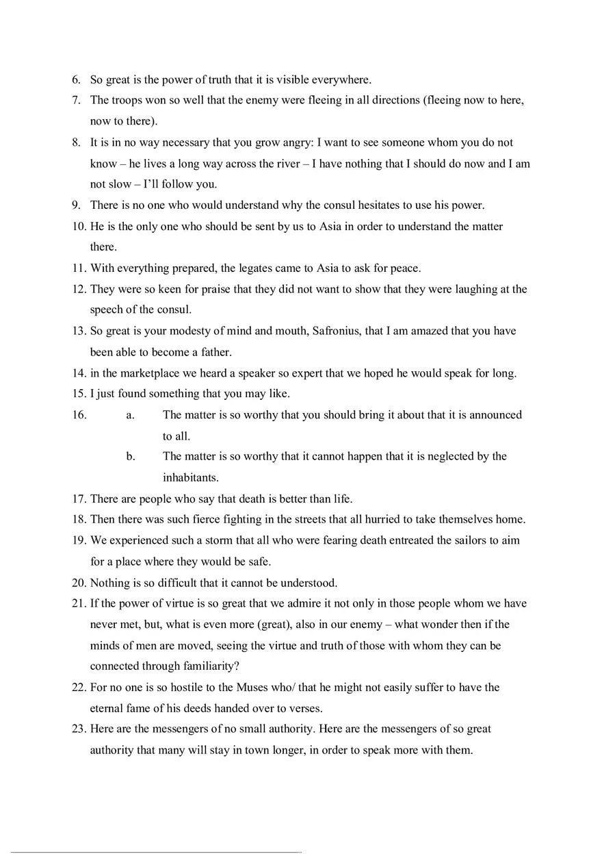 Answer Key for Latin. An Intensive Course Part 8 - Page 1