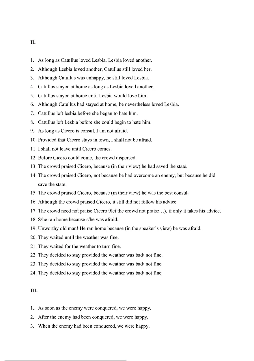 Answer Key for Latin. An Intensive Course Part 8 - Page 5