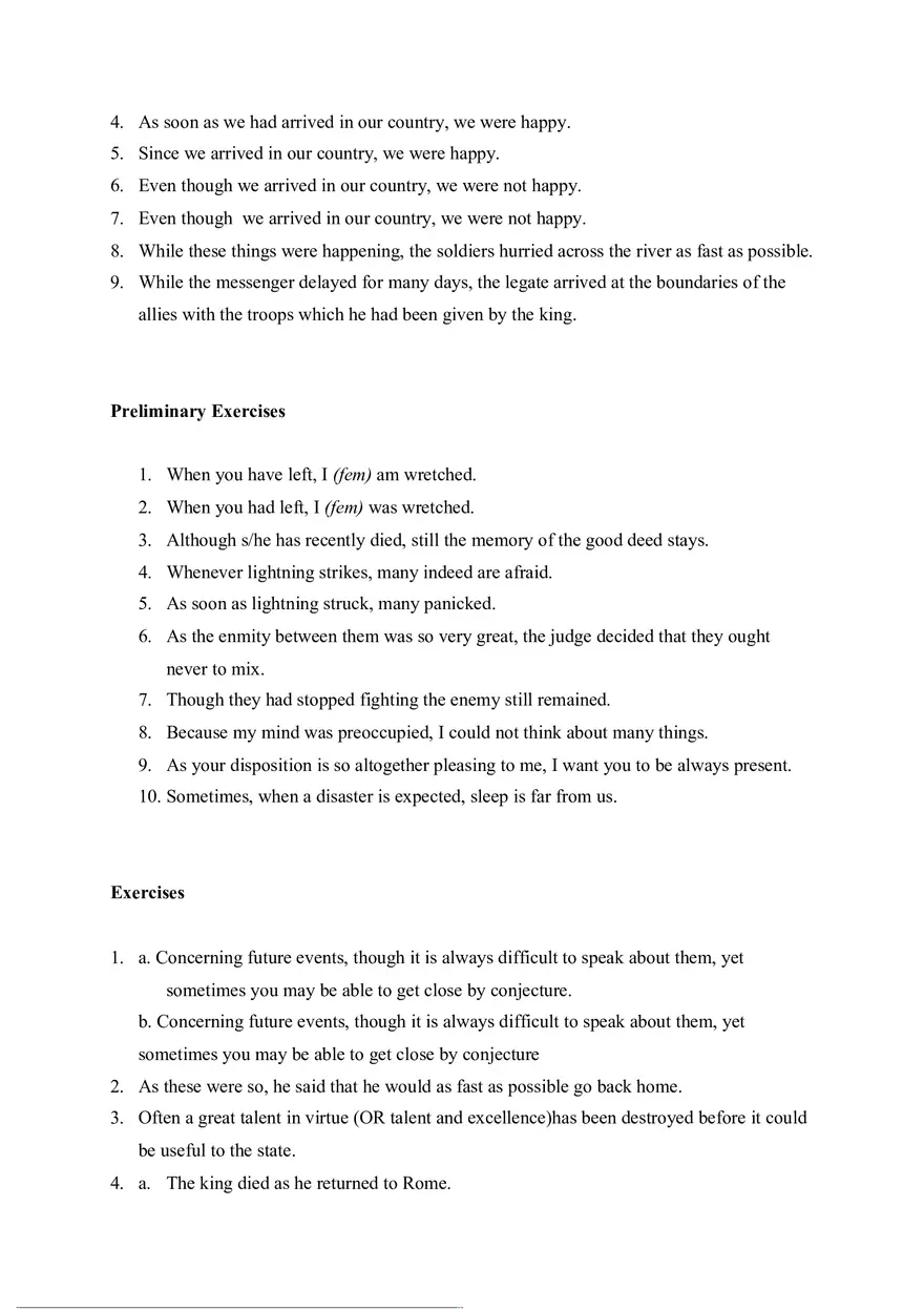 Answer Key for Latin. An Intensive Course Part 8 - Page 6