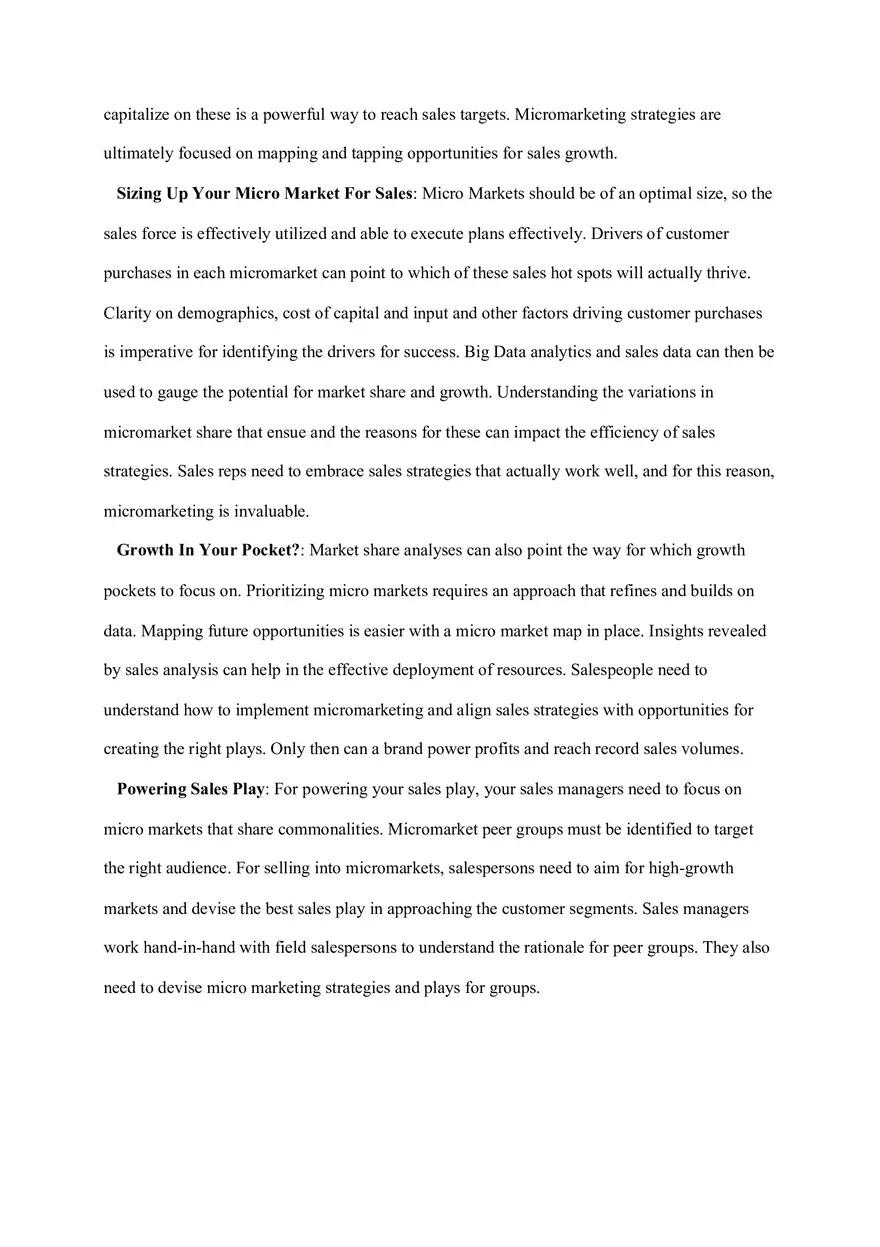 Identifying Market Niches in the Age of Big Data - Page 10