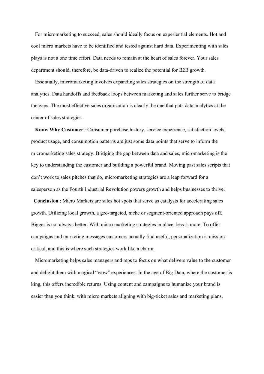 Identifying Market Niches in the Age of Big Data - Page 11