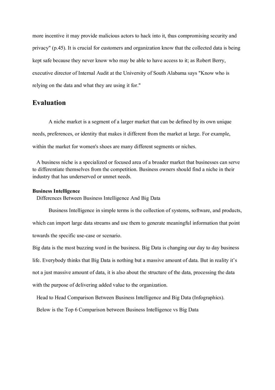 Identifying Market Niches in the Age of Big Data - Page 6