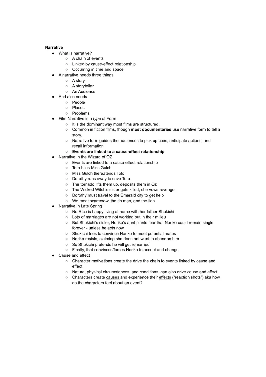 Narrative Lecture Notes - Page 1