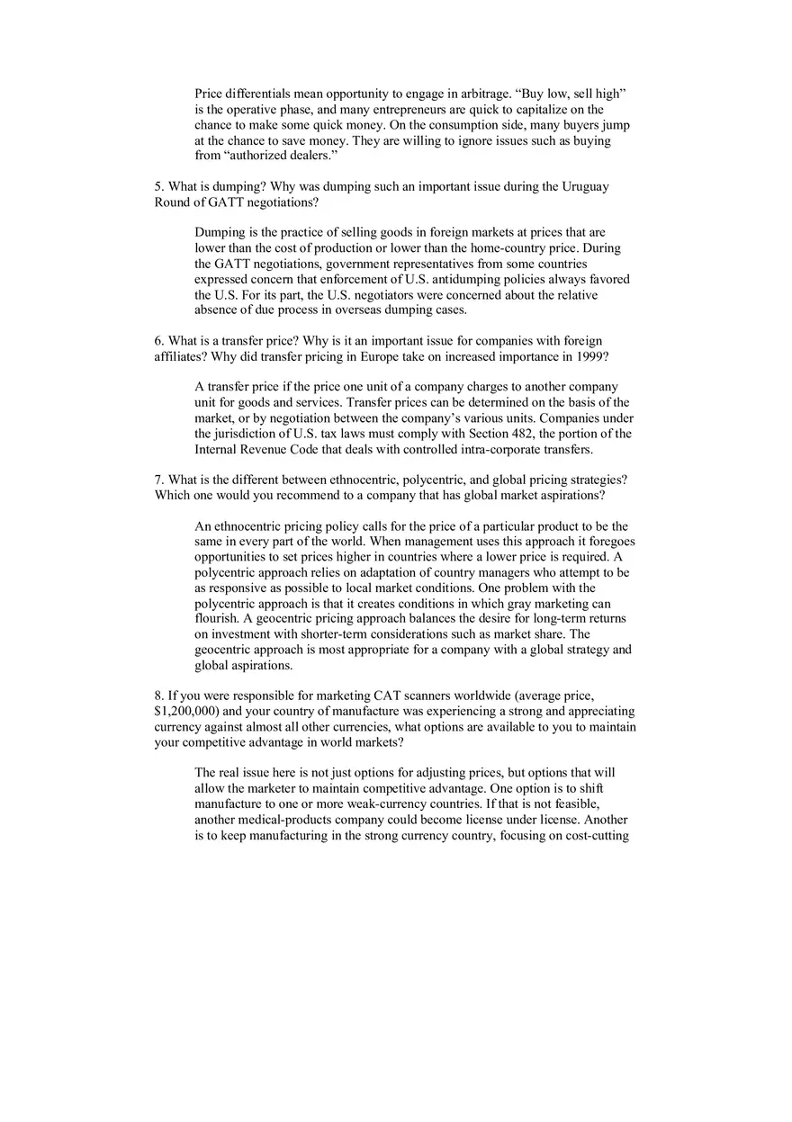 Pricing Decisions - Page 9