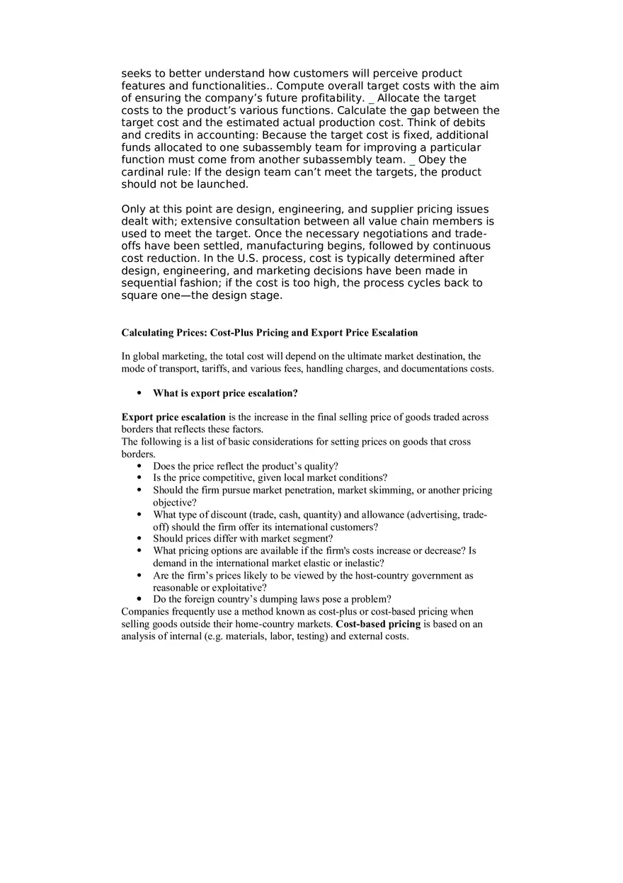 Pricing Decisions - Page 15