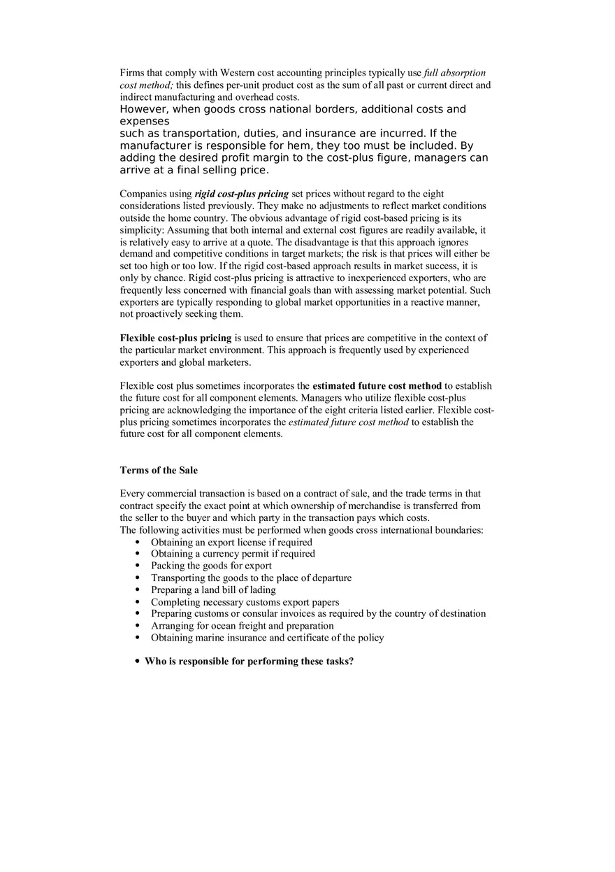 Pricing Decisions - Page 16