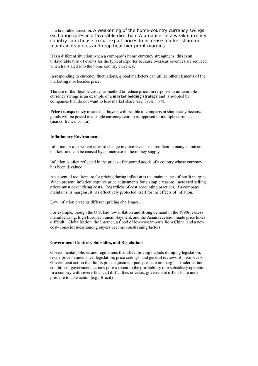 Pricing Decisions - Page 18