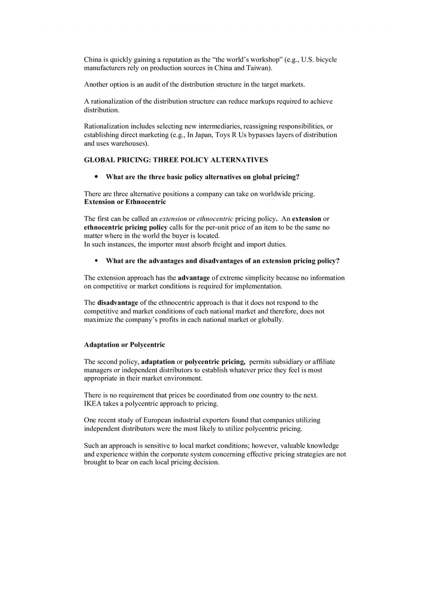 Pricing Decisions - Page 20