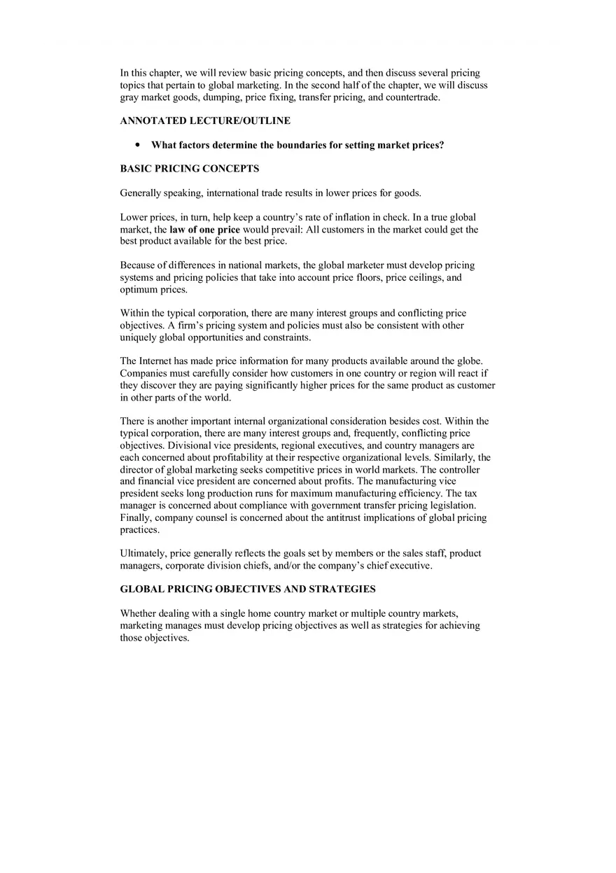 Pricing Decisions - Page 2