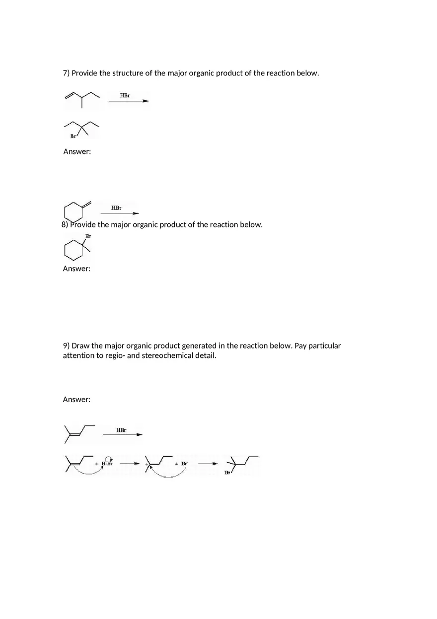 Reactions of Alkenes Part 1 - Page 4