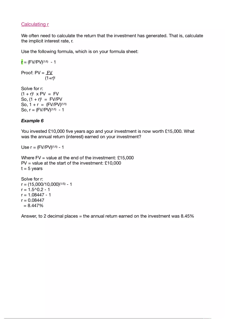 Business Finance Lecture 4 - Page 6