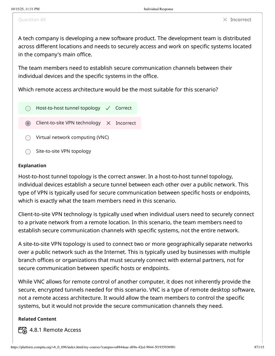 Fall 2025 Midterm Exam Configure a Screened Subnet - Page 101