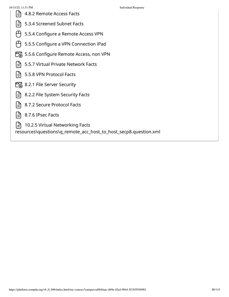 Fall 2025 Midterm Exam Configure a Screened Subnet - Page 102