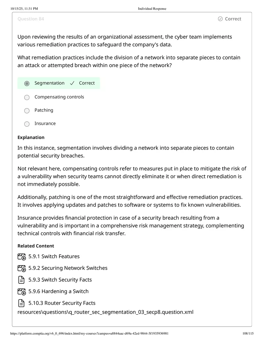 Fall 2025 Midterm Exam Configure a Screened Subnet - Page 11