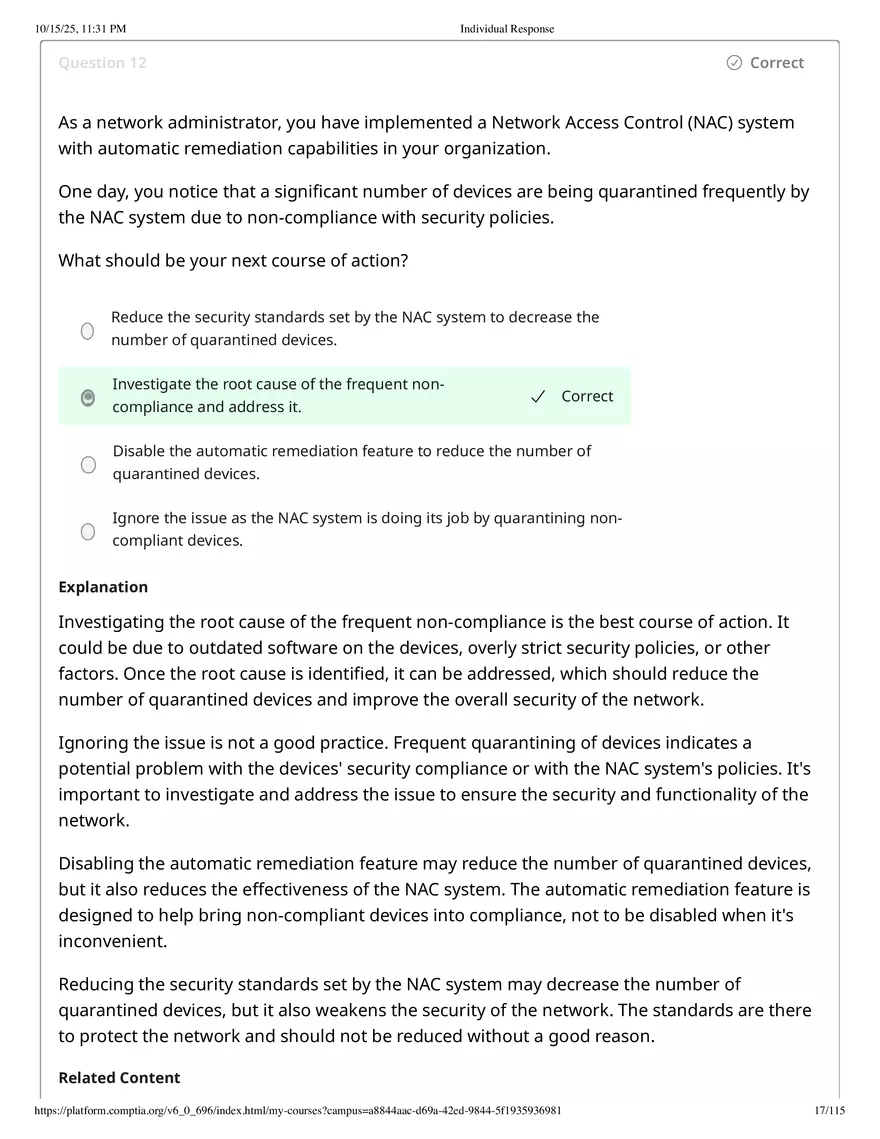 Fall 2025 Midterm Exam Configure a Screened Subnet - Page 24