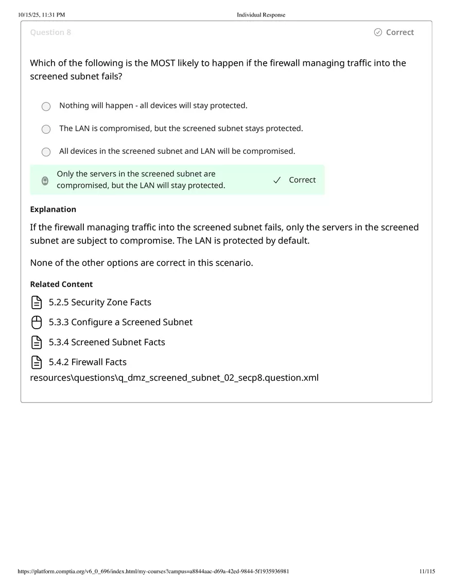 Fall 2025 Midterm Exam Configure a Screened Subnet - Page 3