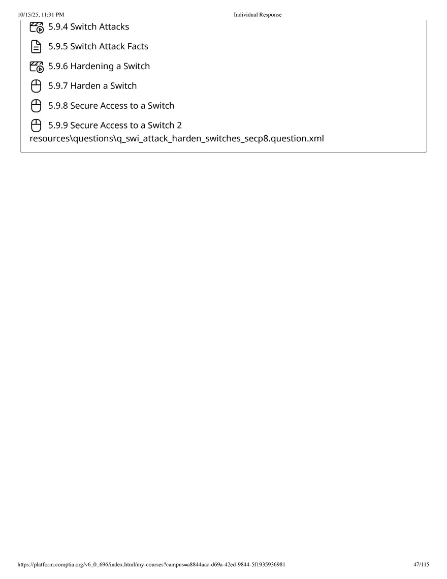 Fall 2025 Midterm Exam Configure a Screened Subnet - Page 57