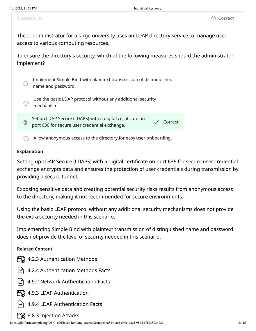 Fall 2025 Midterm Exam Configure a Screened Subnet - Page 58
