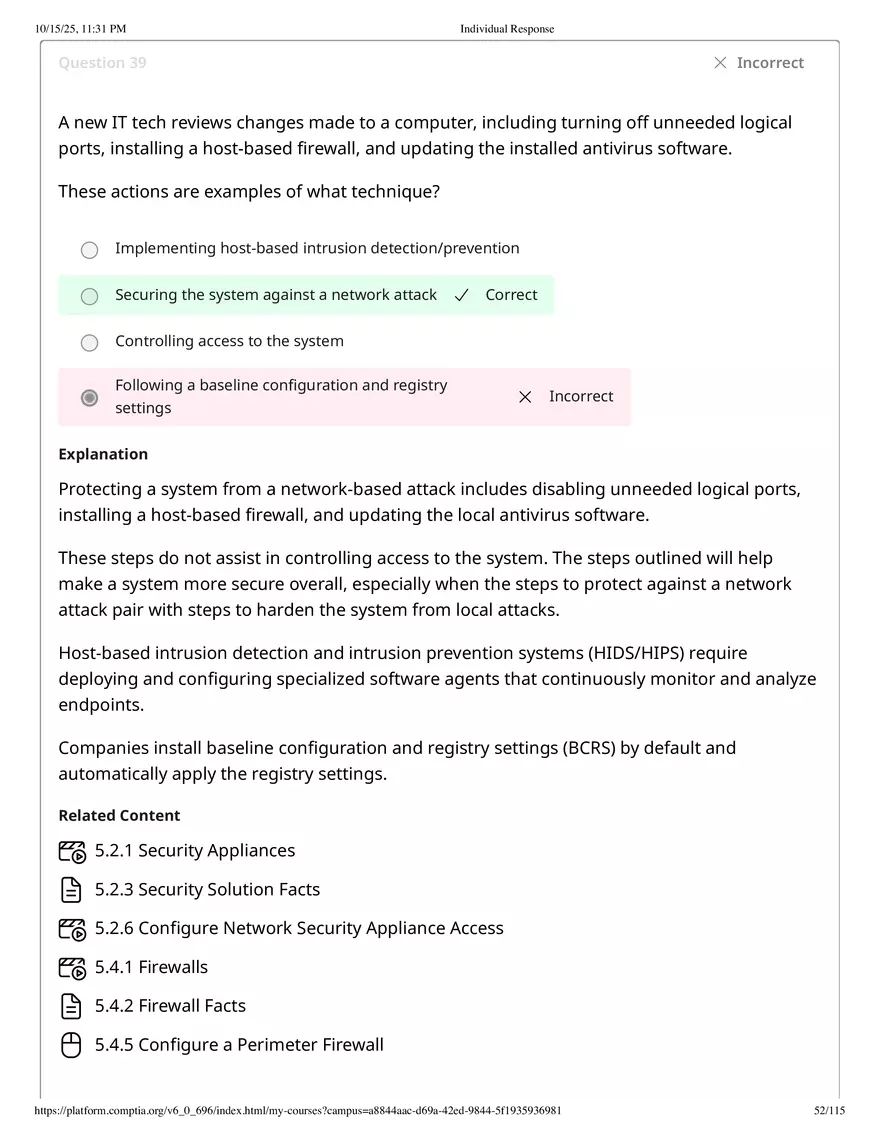 Fall 2025 Midterm Exam Configure a Screened Subnet - Page 63
