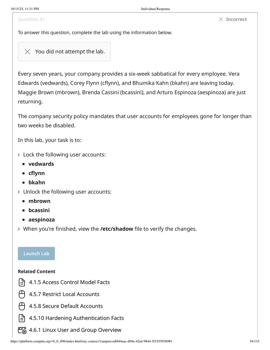 Fall 2025 Midterm Exam Configure a Screened Subnet - Page 65